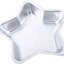 8.5 Inch Five-pointed Star Pentagram Shaped Aluminum 3D Baking Mould Cake Mold Tin Birthday Cake Pan - Star