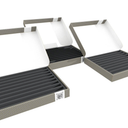 FELDHERR STORAGE BOX FSLB040 FOR MODEL RAILWAY LOCOMOTIVES, WAGONS AND VEHICLES - 9 SLOTS FOR N GAUGE VERTICAL