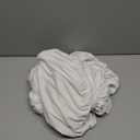 Mrs Awesome Stretch Jersey Box Spring Cover Wrap Around, Bed Skirt Alternative, Ultra Soft & Wrinkle Resistant, King/Cal King, White