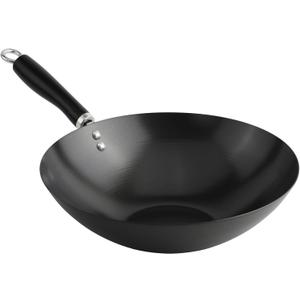GoodCook Everyday Nonstick Wok, 12 Inch, Black