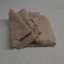 LAMIT Light Filtering Linen Curtains 84 inches Long for Bedroom, Faux Linen Textured Semi Sheer Back Tab and Rod Pocket Burlap Boho Modern Drapes for Living Room/Farmhouse, 2 Panels, 52 x 84 Inch