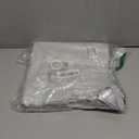 25Pcs White Square Foil Balloons Wall Backdrop, Double Sided Metallic Foil Balloons Tunnel Arch Garland Kit for Photo Booth Birthday Wedding Graduation Halloween Party Decorations