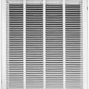 Howeall 20"W x 24"H [Duct Opening Size] Steel Return Air Filter Grille - Removable Face/Door for 1 inch Filters -HVAC Vent Cover Grill - White [Outer Dimensions: 22 5/8"W X 26 5/8"H]