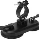 Massage Gun Holder, Hands Massage Gun Mount Holder with Vacuum Suction Cup for Back, Muscle Massage Gun Holder Wall Mount