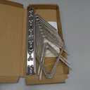 Pigeon Spikes Stainless Steel Bird Spikes for Outside to Keep Birds Away 12 Pack 10ft Coverage Bird Spikes Wire Prevention Spikes for Small Bird Squirrel for Fence Roof Blacony