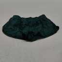 AMY COULEE Mens Sexy Satin Shorts Large Split Side Boxers Silky Pajamas Sleepwear with Pouch Liner (Green) XL