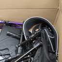 Walkers for Seniors, Rollator Walker with Seat, Walkers for Seniors with seat, 350 lb Capacity,with 8'' Big Wheels, Rolling Walker (Purple)