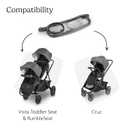UPPAbaby Snack Tray for Vista, Cruz, RumbleSeat / Quick Attachment / Folds with Stroller