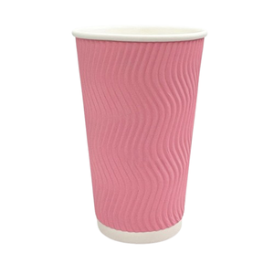Lamosi Coffee Cups 12 oz, Disposable Paper Coffee Cups, Disposable Cups,12 oz Hot Cup,12oz Paper Insulated Cup for Cold Hot Drinks (No Lids)