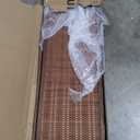 Furnnylane 3 panel room divider and folding screen room divider, bamboo room divider screen for room separation 67H*46W