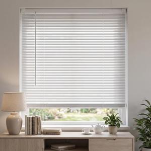 Cordless 1" Venetian Horizontal Mini Blinds for Indoor Windows(22" W×48" H)