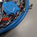 Snow-Chains Auto Fixing 1 Min Quick Fit Easy Installation Tire-Chains, Gifts for Safety, Portable Reusable Universal Emergency Tire Traction Chain for Passenger Car and SUV - Set of 2 (XM-140)