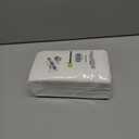 Luxenap 15.8 X 7.9 Inch Linen-Feel Guest Towels, 50 Lettered Hand Towels - Gold Letter 'P', Cursive Font, White Paper Dinner Napkins, airlaid, For Restrooms And Tables - Restaurantware