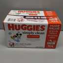 Huggies Simply Clean Unscented Baby Diaper Wipes, 11 Flip-Top Packs (704 Wipes Total), Packaging May Vary