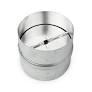 Professional Backdraft Shutter Damper Connector Duct Fits Only with Metal Ducts