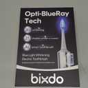 bixdo Whitening Electric Toothbrush for Adults, Professional 460nm Whitening Blue Light Tech, 31,000VPM Sonic & Oscillating Cleaning with Smart AI Sensor, 6Month LongLasting Battery