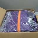 Goloni Ski Bag with Wheels,Padded Snowboard Bag for Air Travel,600D Waterproof Fabric,Foldable Snow Bag Fits 2 Pairs Skis (175cm, Purple)