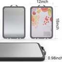 Titanium Cutting Board - New Titanium Cutting Boards for Kitchen Double Sided Non Toxic Titanware Cutting Board, Ideal Charcuterie & Chopping for Meat, Cut Easy Clean Chopping Board (18 * 12in)