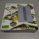 Dinosaur Toys,Create A Dinosaur World Road Race,Flexible Track Playset and 2 pcs Cool Dinosaur car for 3 4 5 6 Year & Up Old boy Girls Best Gift (Green)