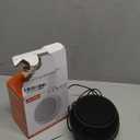 [Single] Computer Speaker for Desktop PC, USB-Powered, Plug-n-Play, Wired, External Speaker for Laptop, with Crystal-Clear Sound, Loud Volume, Rich Bass, Built-in USB-C Adapter for Full Compatibility (5 Watt)