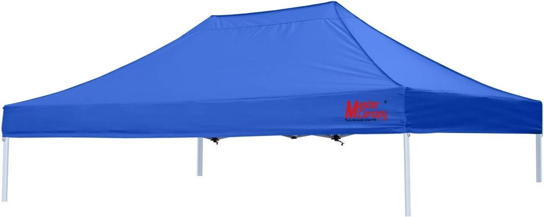 MASTERCANOPY Replacement Pop Up Canopy Top (10x15, Blue)