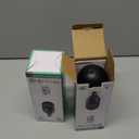 2K Light Bulb Camera Outdoor, 2.4/5GHz Wi-Fi 6 Security Cameras Wireless Outdoor, 360 PTZ Cameras for Home Security with Color Night Vision, AI Human Detection, 2 Way Talk, Easy Installation,2 Packs Black