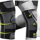 GO SLEEVES Kinesiology Knee Compression Sleeves - Professional Knee Braces for Men and Women for Joint Pain Relief, Swelling, ACL, MCL, Inflammation Relief, FSA and HSA Approved