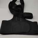 Adjustable Back Corrector Brace Support Belt Spine Shoulder Lumbar Correction Women and Men XXL (10, Black)