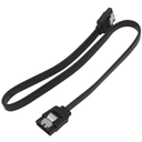 SATA Cable Sata3.0 Solid State Hard Disk Serial Data Cable Multi-Spec Flexible Sata Hard Disk Fast Transmission Cable(TSR499-Black)