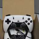 2 Pack Wireless Controller for Windows PC/Raspberry Pi/Stick/TV/Game Box Gamepad Rechargeable Remote Joystick Joypad with Turbo for Desktop Laptop Emulator,Roblox,Steam, RetroPie,RecalBox,RetroArch