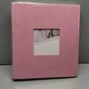 popotop Photo Album 4x6-600 Photos Photo Books with 600 Horizontal and Vertical Pockets,Linen Cover Albums for Family Wedding Anniversary Baby Vacation Pictures (Pink)