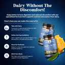 Lactose Intolerance Pills 120 Days Supply - Fast Acting Dairy Digestive Enzymes - Dairy Relief Pills for Digestion, Bloating, Gas and Carb Protein - Digestion Supplement for Lactose Intolerance Relief