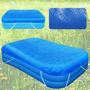 Rectangular Pool Cover, Fits 120 in x 72 in Inflatable Rectangle Swimming Pool Cover, 10x6 Rectangular Pool Cover, 10 ft Pool Cover Rectangle, Inflatable Pool Cover 120x72 Rectangle
