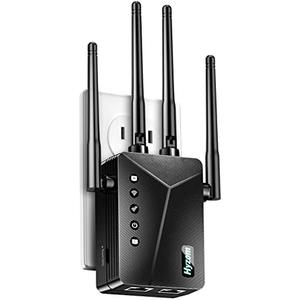 WiFi Extender Boost with Ethernet Port, Long Range Wireless Repeater