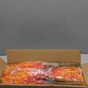 Geegoods 16 Bundles Artificial Fall Flowers Outdoor – Faux Lavender Flowers with Monkey Grass UV Resistant Plastic Faux Plants for Halloween Front Door Porch Patio Yard Balcony Decor, Orange Color