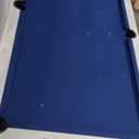 Hathaway Montecito 8ft Pool Table for Game Room Billiard Table with Poly-Coated Non-Slate Playfield, Drop Pockets, Leg Levelers Includes Cues, Pool Balls, Chalk, Triangle, Brush Driftwood Finish