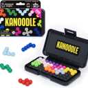 Educational Insights Kanoodle - Original 3D Brain Teaser Puzzle, Single Player Mind Challenge Toys, Handheld Travel Games, Challenging Logic Puzzles and Gifts for Kids, Teens & Adults Ages 7+