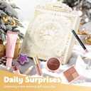 Glam Code Makeup Advent Calendar, 24 Days Beauty Birthday Gift Set for Teen Girls - Birthday Countdown Calendar Beauty & Cosmetics Holiday Surprise Make Up Gift Kits