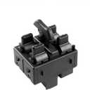 Car Electric Window Lifter Switch Control Button 12 Pins for Jeep for Wrangler 4-Door 2007 2008 2009 2010 4602756Aa 4602756Ab