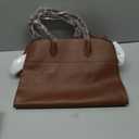 Vegan Leather Tote Bags for Women Large Tote Retro Top-handle Bag Trendy Work Bag PU Leather Purses
