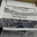 Aroma Housewares 27lbs Large Rice Dispenser, 7.25 x 16.5 x 16.5 inches, White