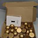 20pcs Round Gold Table Number Holders, Table Number Stands Place Card Holder Modern Cursive Tables Numbers 1-20 for Wedding Reception Anniversary Party Restaurant Events