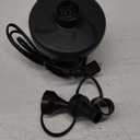 Air Pump for Inflatables, Air Mattress Pump, Electric Air Pump with 3 Nozzles for Pool Floats, Air Mattress Beds, Inflatable Swimming Pools, Swimming Ring, Vacuum Storage Bag