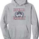 Howard University Bison Laurels Logo Officially Licensed Pullover Hoodie