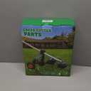 String Trimmer Wheel Attachment, Trimmer Support Wheels, Weed Eater Wheels, Lawn Mower Support Wheel Adjustable Weed Trimmer for Walk-Behind Brush Cutter