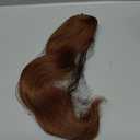 FELENDY 16" Ponytail Extension Long Curly Wavy Ponytails Clip in Claw Hair Extension Pony Tails Natural Looking Synthetic Hairpiece for Women Light Auburn