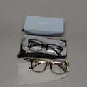 Gaoye Eyewear Frames for Men - Blue Light Blocking Square Glasses, Anti UV Ray Computer Gaming, Blue Blockers for Women (Black & Tortoise)