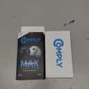 Comply TrueGrip MAX | Premium Memory Foam Replacement Earbud Tips for Apple AirPods Pro Gen 3 | Long Lasting Comfort, MAX Durability, Secure Fit, Superior Noise Isolation| Black (S/M/L) (3 Pairs)