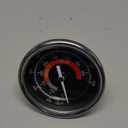 KAMaster BBQ Grill Temperature Gauge Waterproof Large Face for Kamado Joe Barbecue Charcoal Grill Stainless Steel 150-900F Cooking Thermometer for Oven Wood Stove Accessories Tool Set Up Easy (Black)