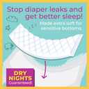 Sposie Overnight Diaper Booster Pads, Stops Leaks and Bedwetting, Original Adhesive-Free Absorbent Inserts, Helps Reduce Nighttime Changes and Rash, Use with Sizes 4-6, Made in U.S.A. 90 ct.